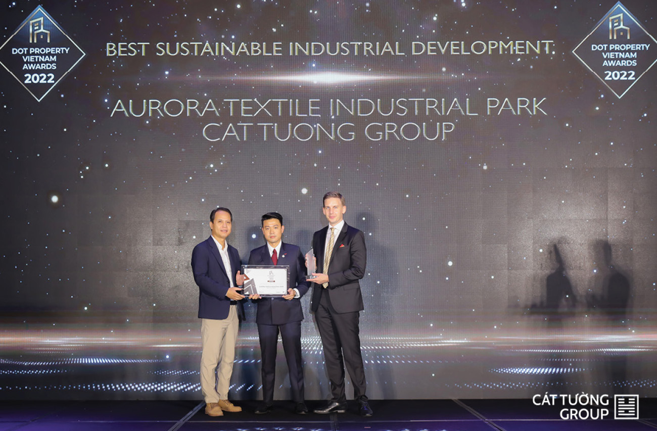 Cát Tường Group nhận giải Best Sustainable Industrial Development