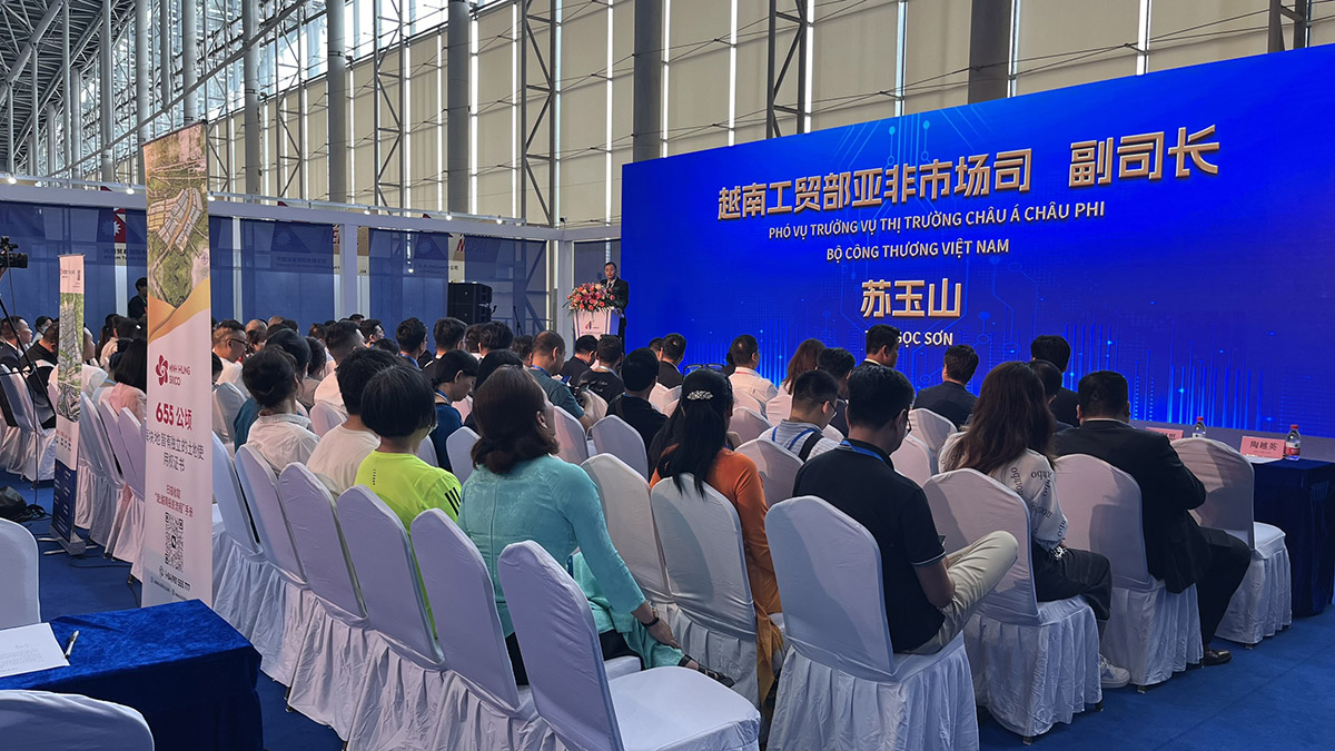 Đại diện khu công nghiệp Aurora IP tham gia đoàn xúc tiến đầu tư - thương mại Việt Nam tại Trung Quốc 2023