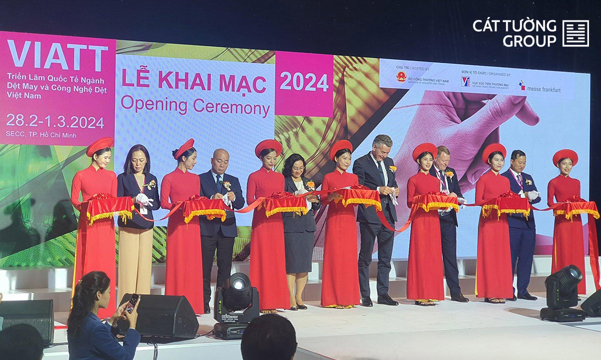 Aurora IP tham dự hội chợ thương mại quốc tế về may mặc VIATT VIETNAM 2024