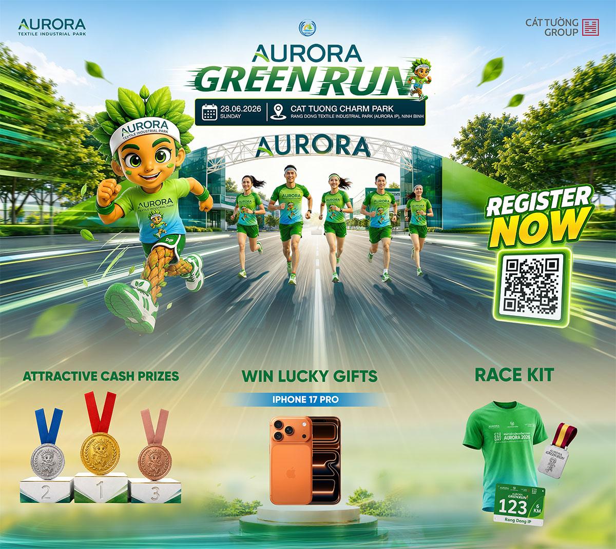 Community run at Rang Dong | Aurora Green Run 2026
