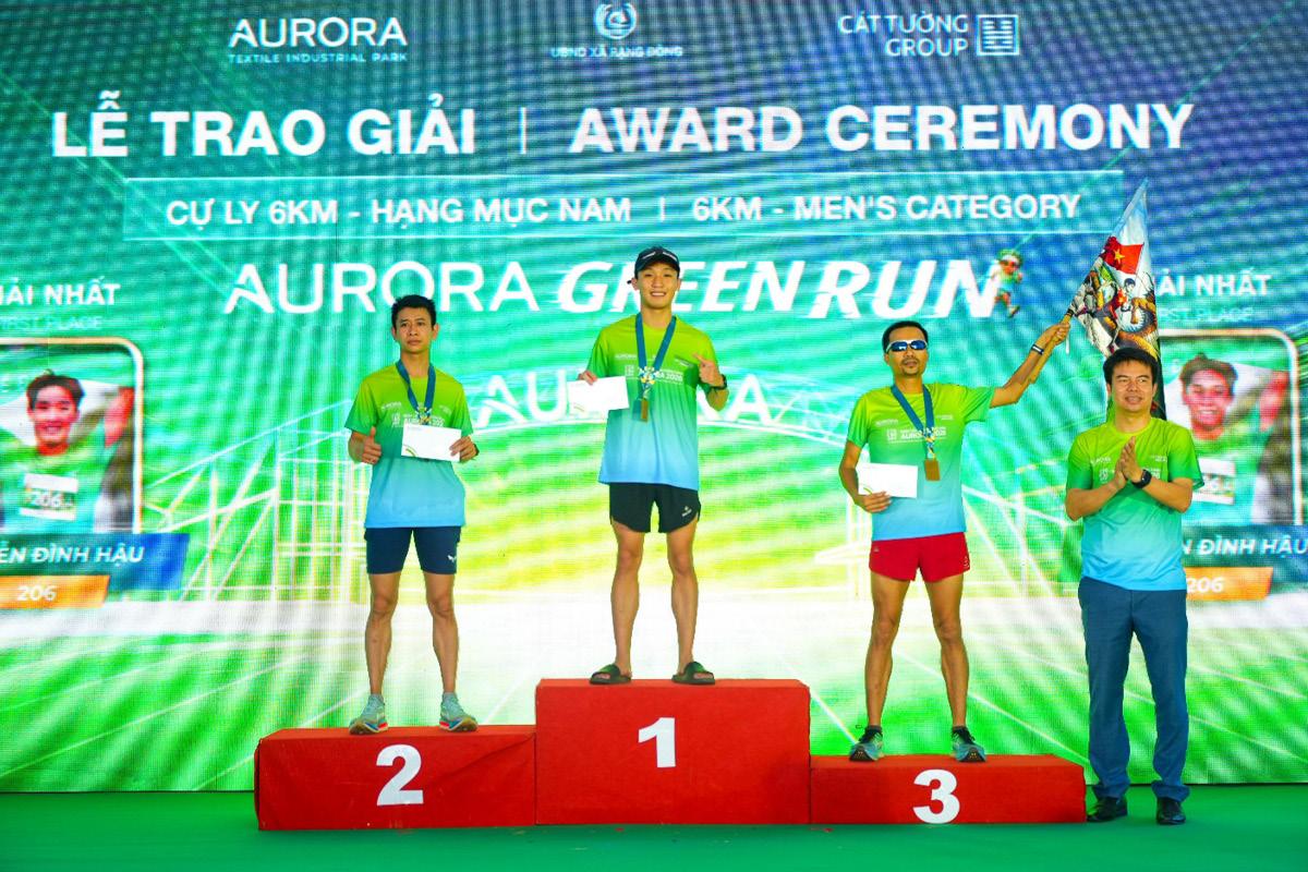 The top 3 male runners