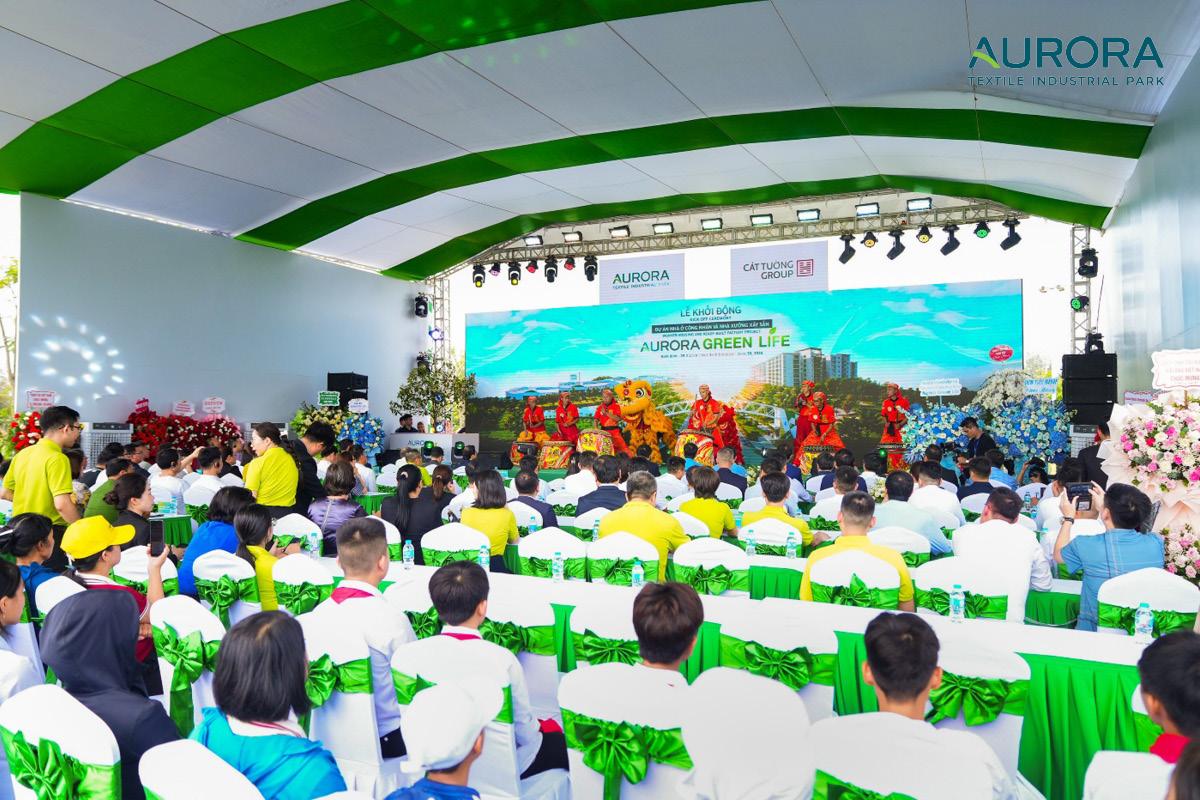 Aurora Green Life worker housing and ready-built factory