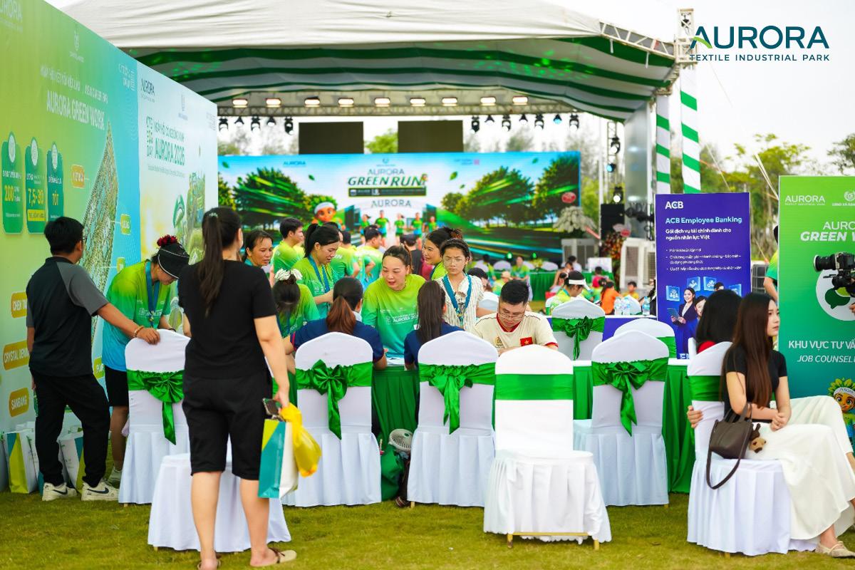 The Aurora Green Work job connection