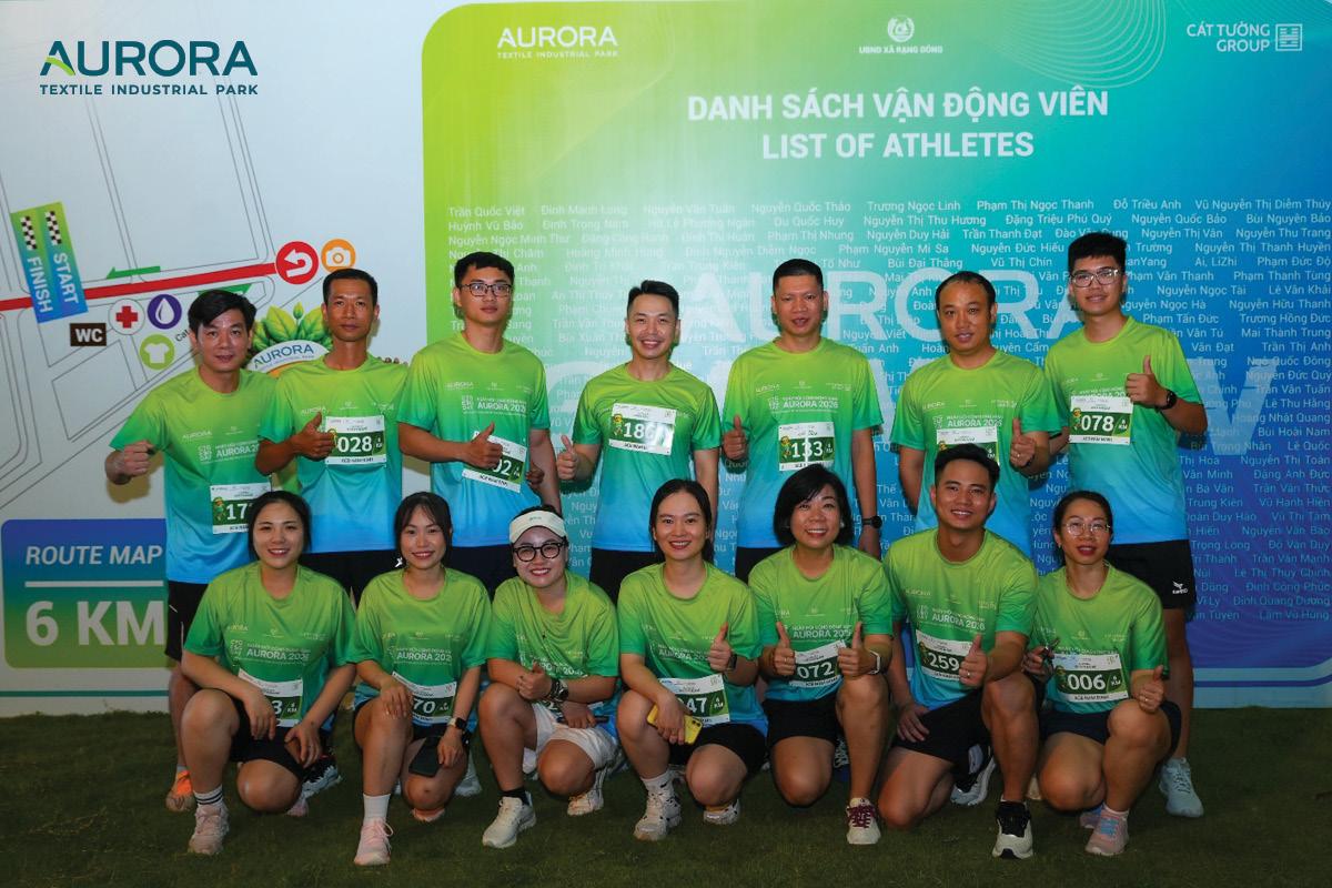 Runners checked in at the honor wall