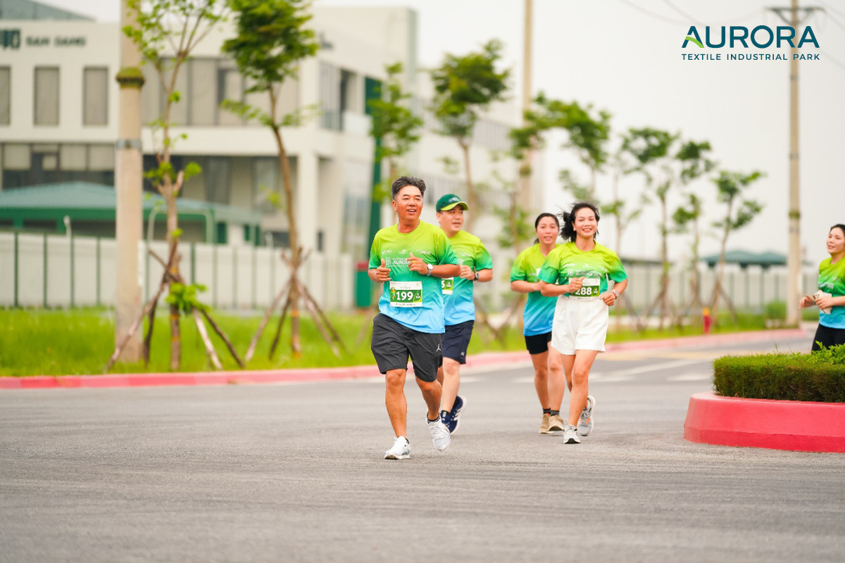 the future on the green running route